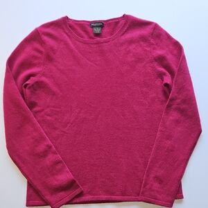 Philosophy Cashmere Pink Crew Neck Sweater